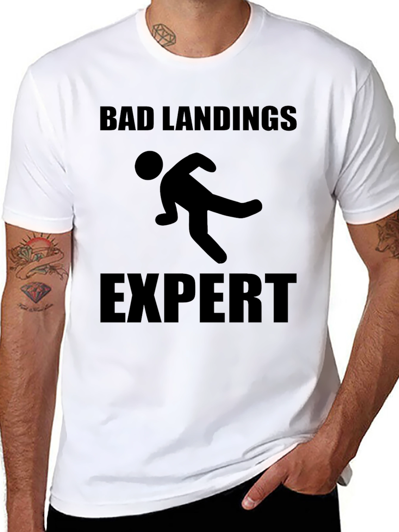 Bad Landings Expert Graphic T-Shirt