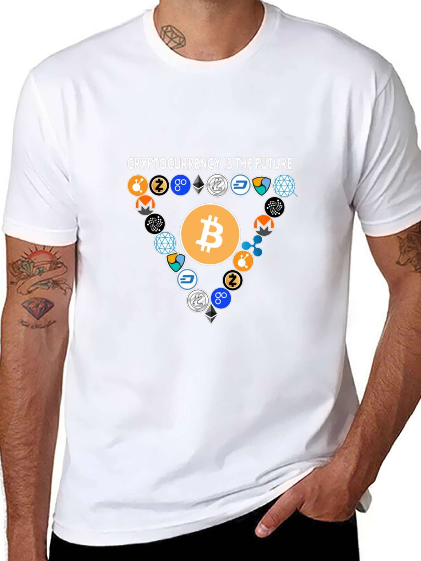 Cryptocurrency is the Future Black T-Shirt