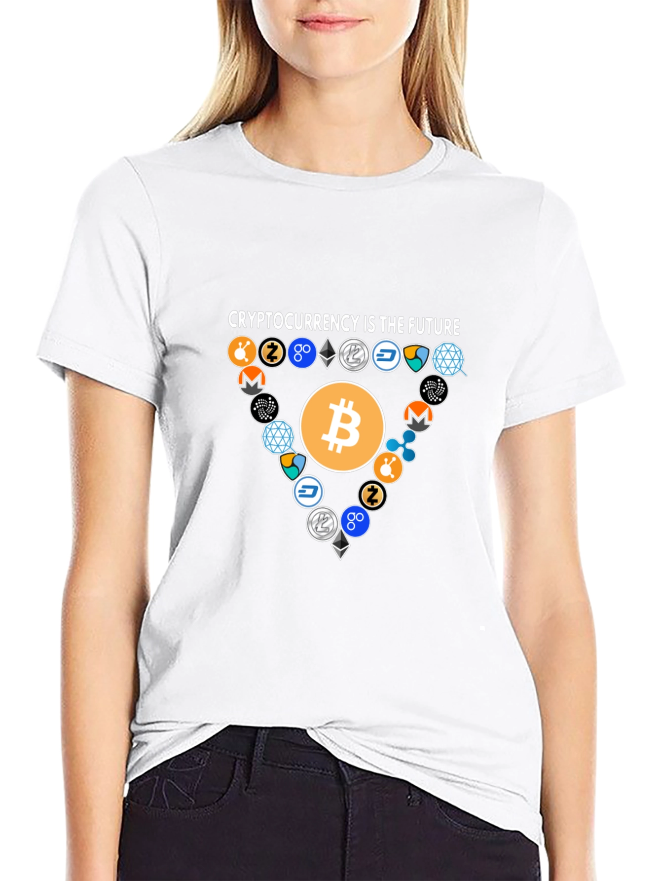 Cryptocurrency is the Future Black T-Shirt