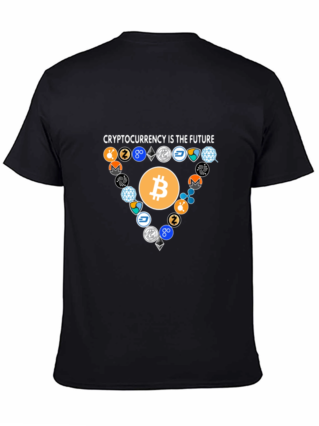 Cryptocurrency is the Future Black T-Shirt