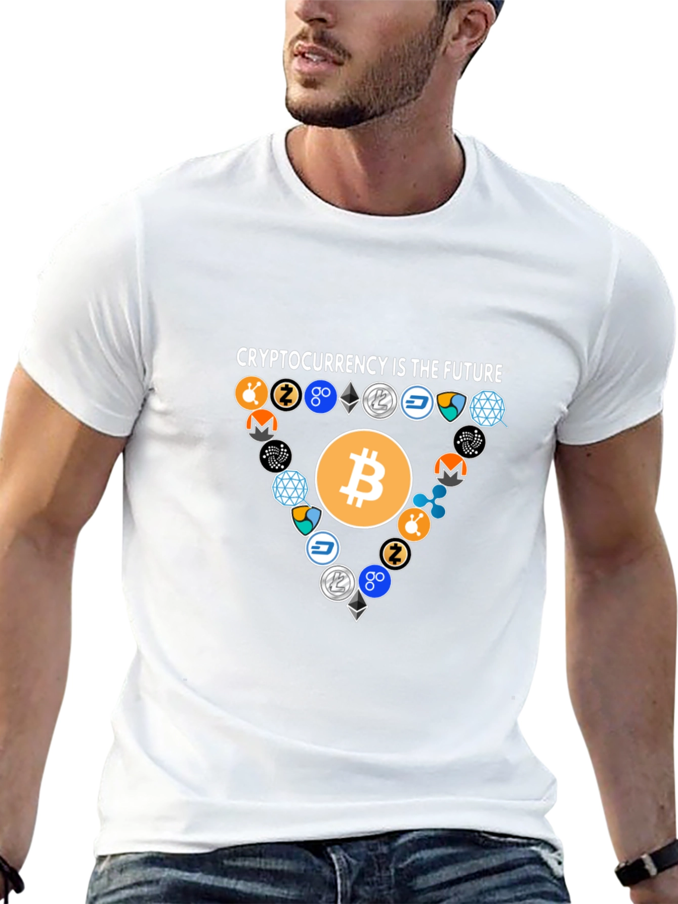 Cryptocurrency is the Future Black T-Shirt
