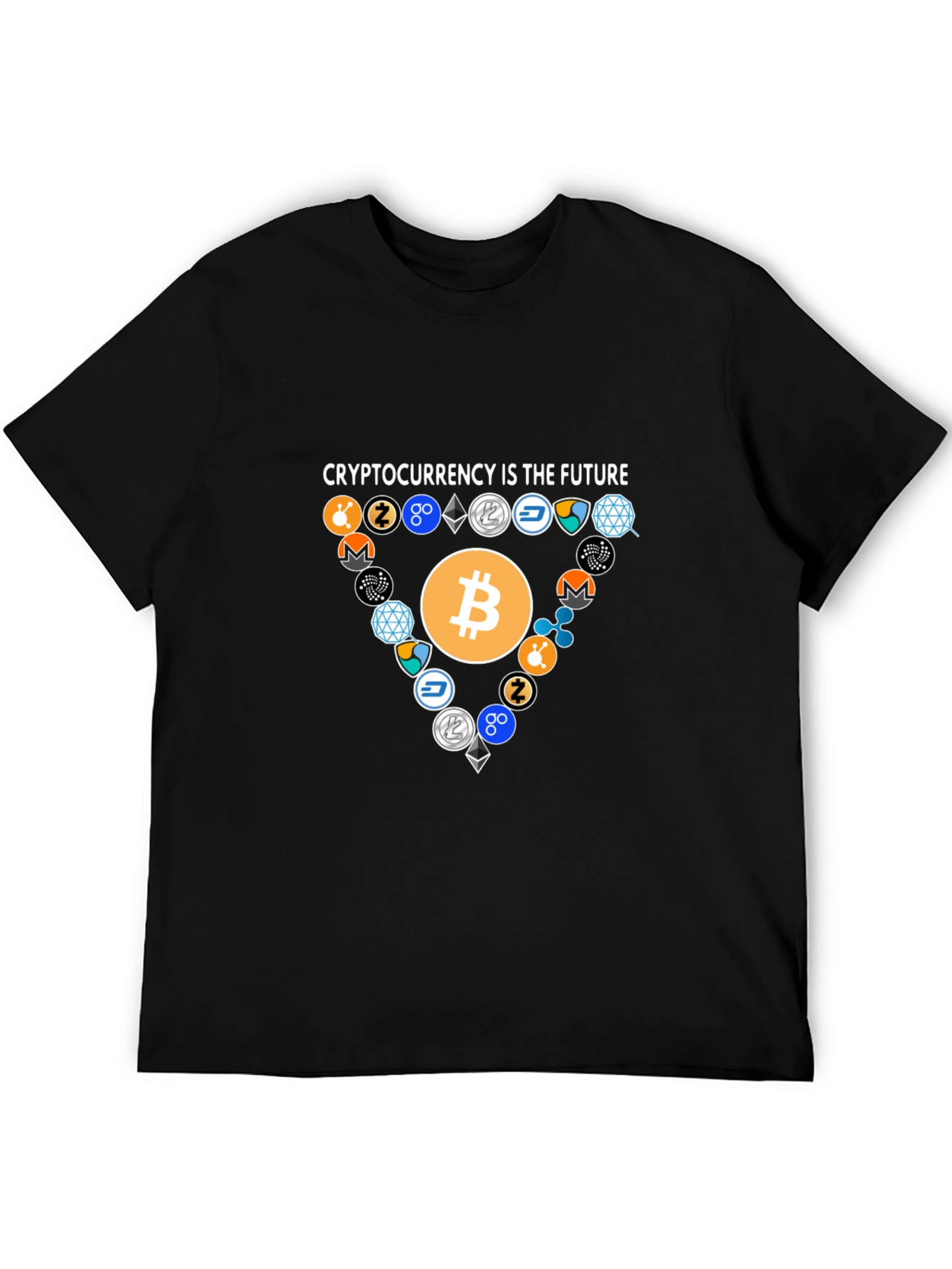 Cryptocurrency is the Future Black T-Shirt