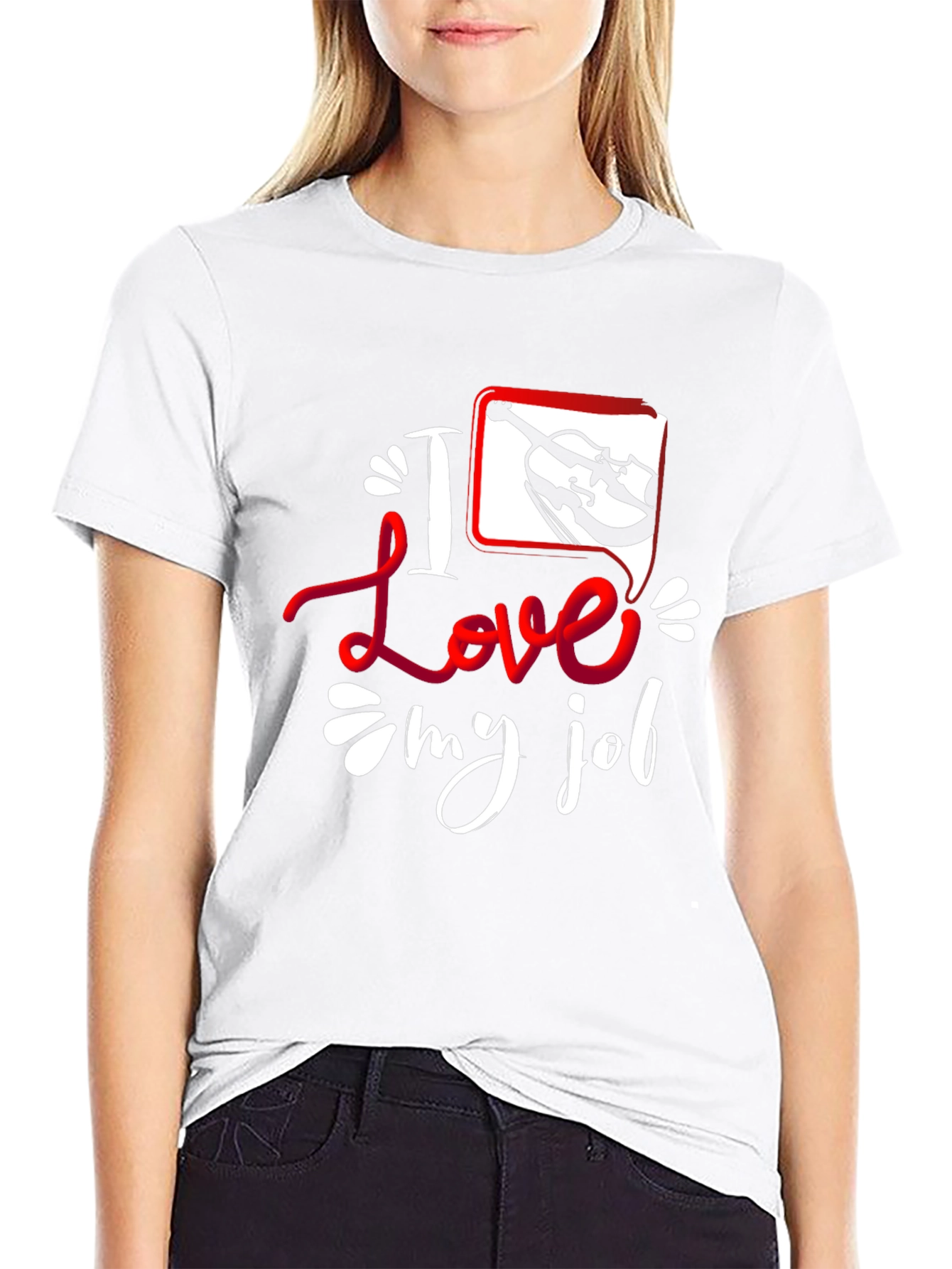 I Love My Job Violin T-Shirt - Musician Tee