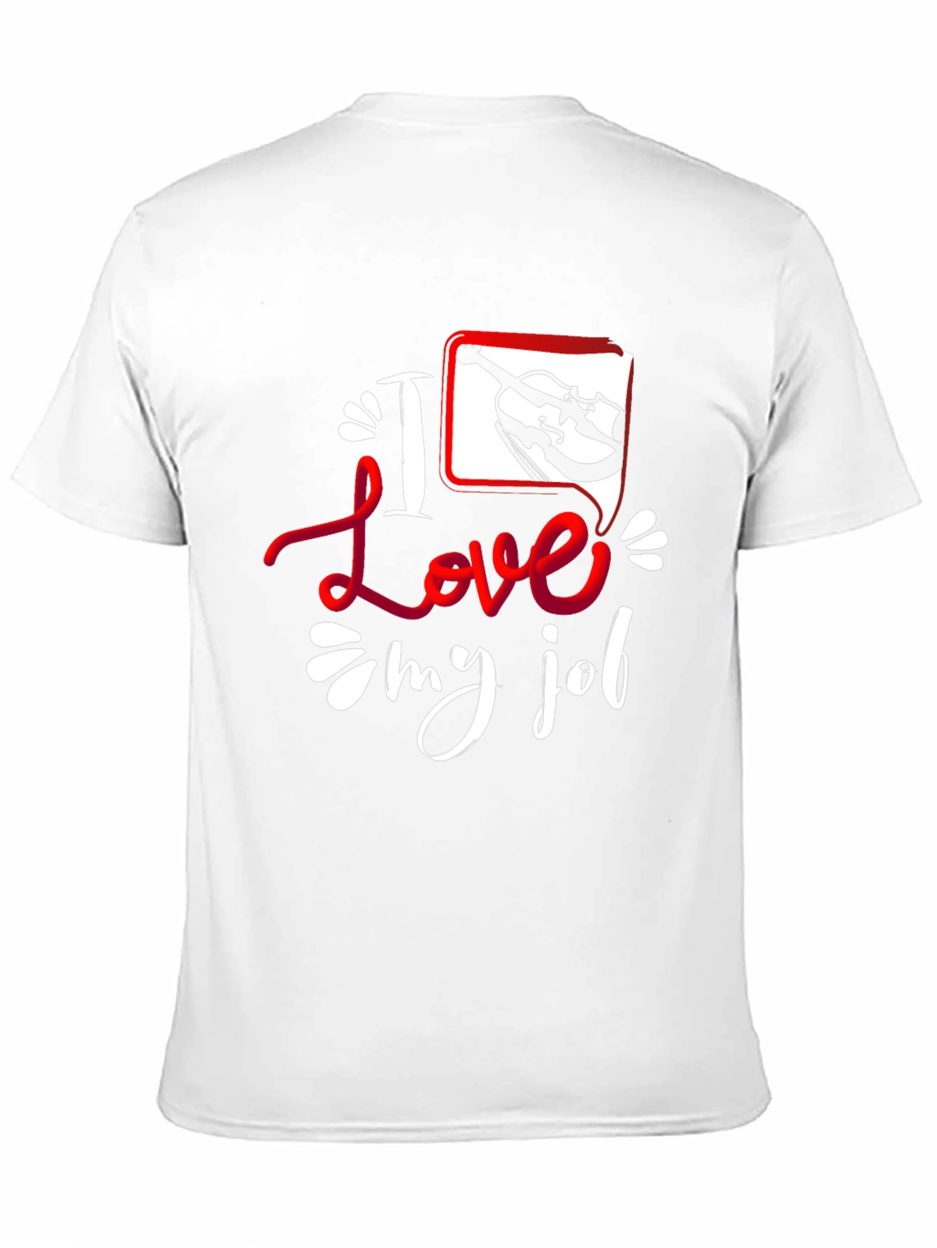 I Love My Job Violin T-Shirt - Musician Tee