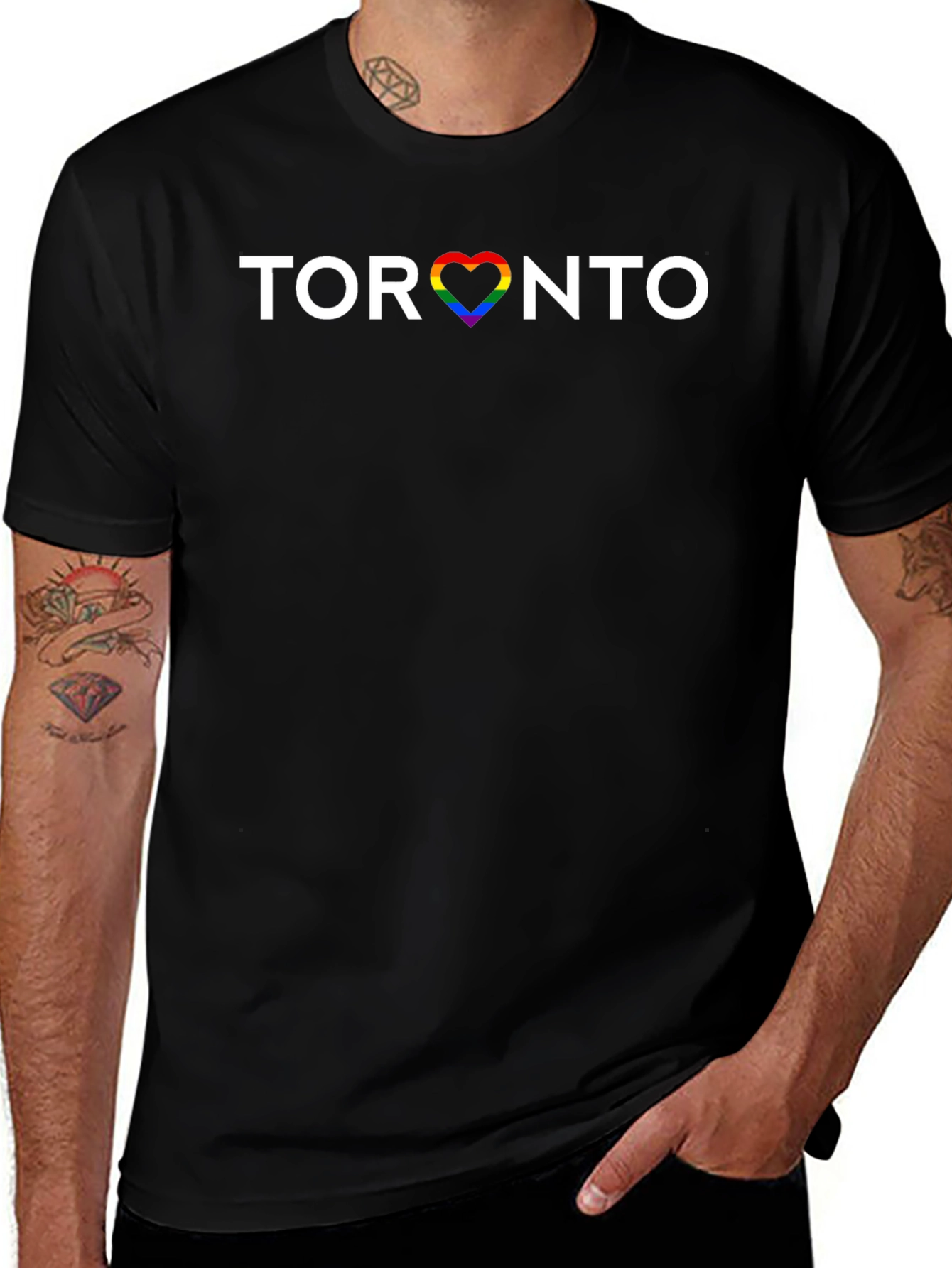 Toronto Pride Heart T-Shirt
