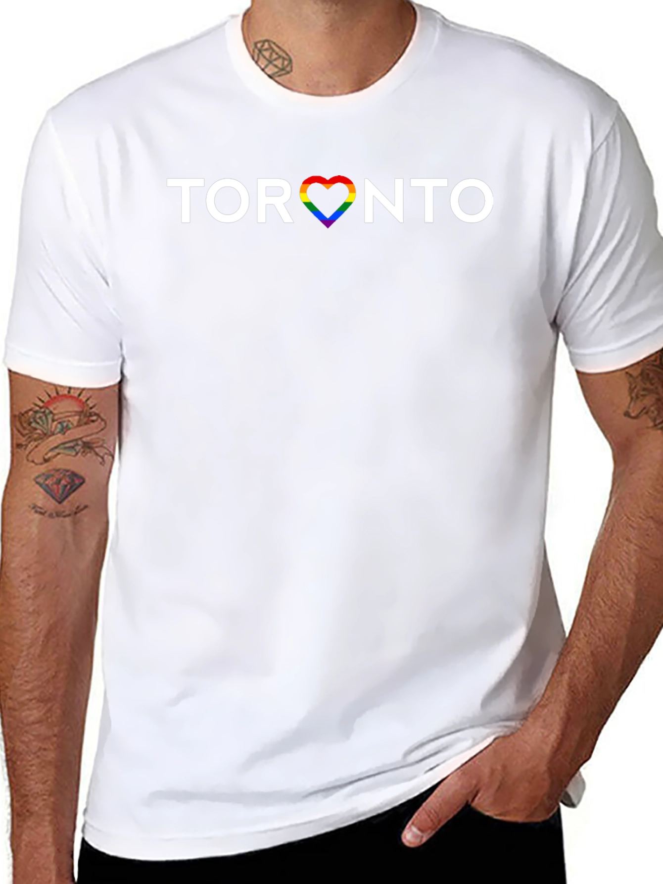 Toronto Pride Heart T-Shirt