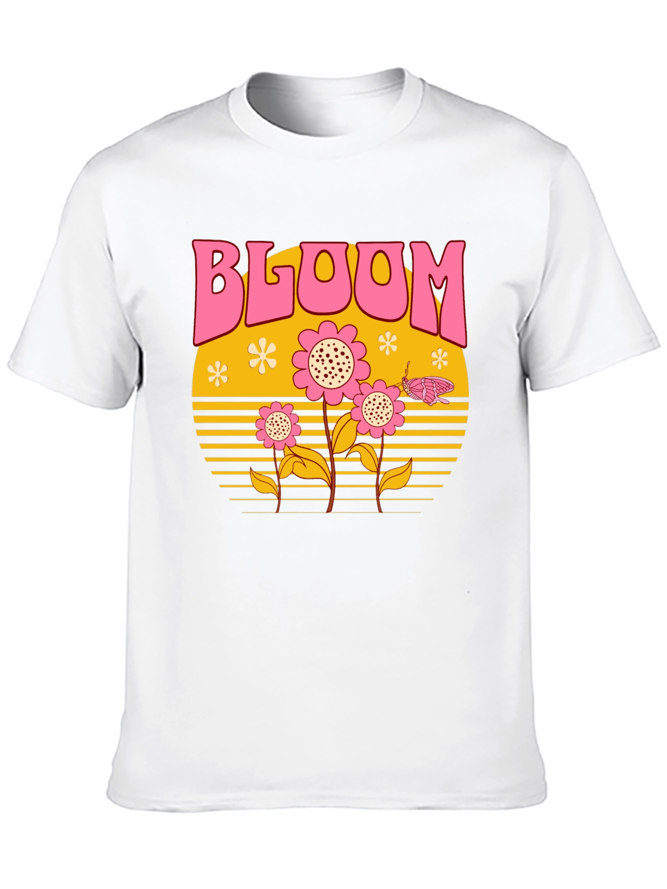 Bloom Retro Graphic T-Shirt