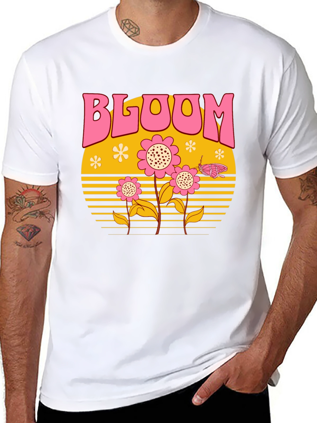 Bloom Retro Graphic T-Shirt