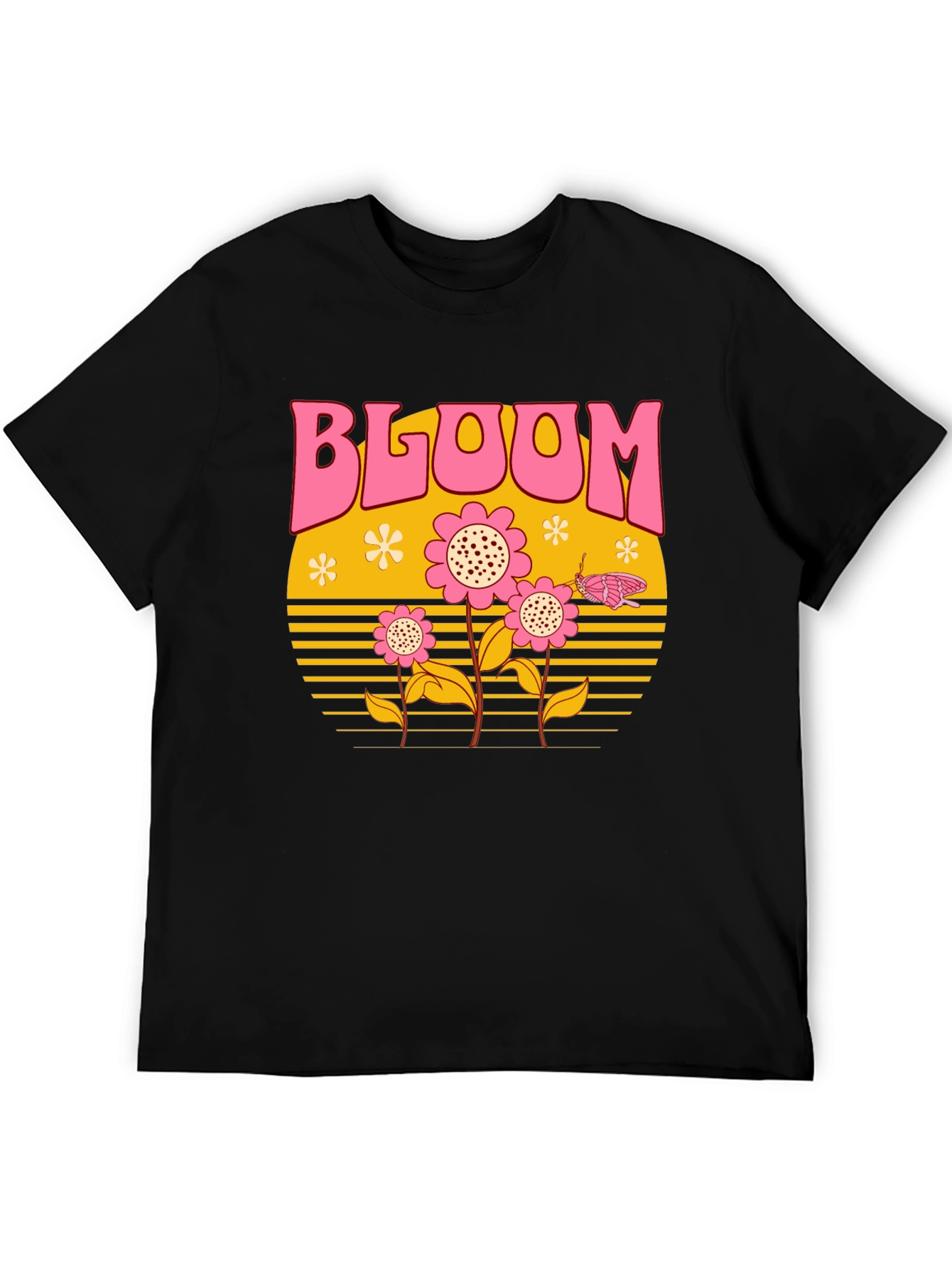 Bloom Retro Graphic T-Shirt