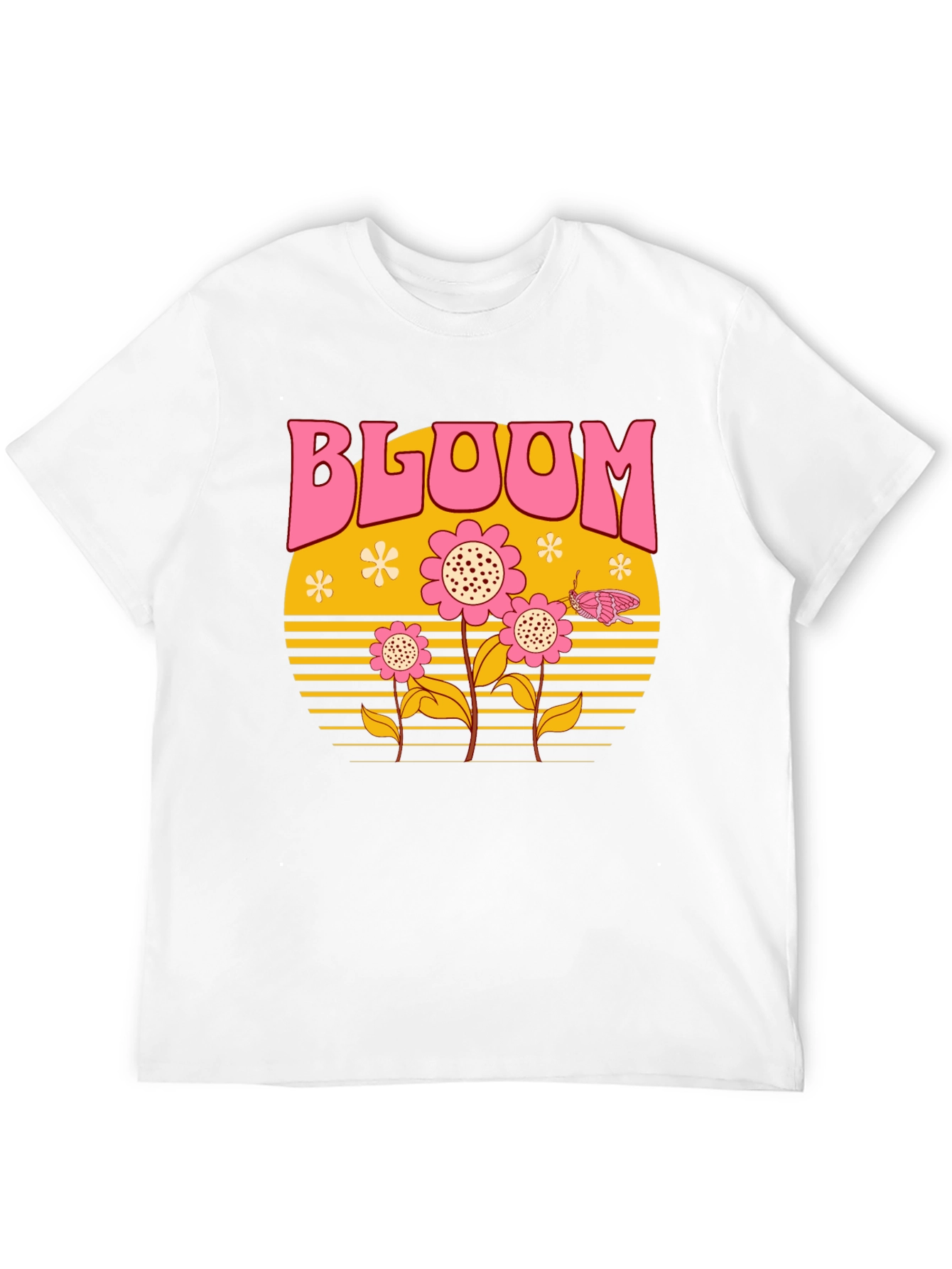 Bloom Retro Graphic T-Shirt