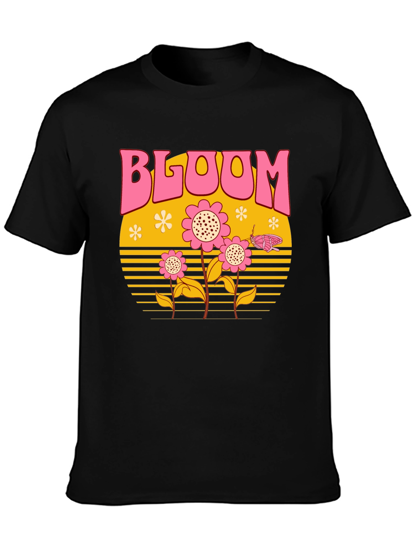 Bloom Retro Graphic T-Shirt