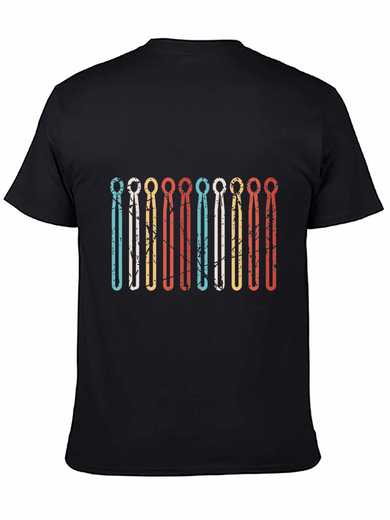 Retro Bowling Pin Graphic T-Shirt