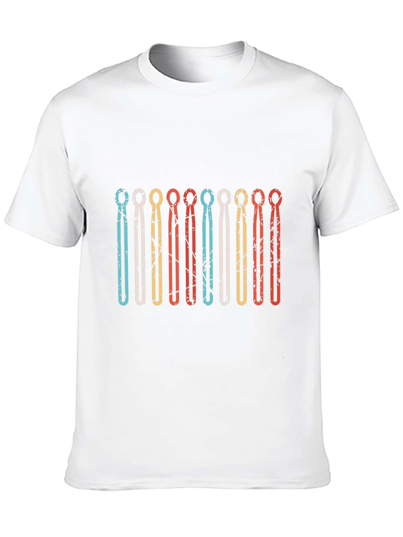Retro Bowling Pin Graphic T-Shirt