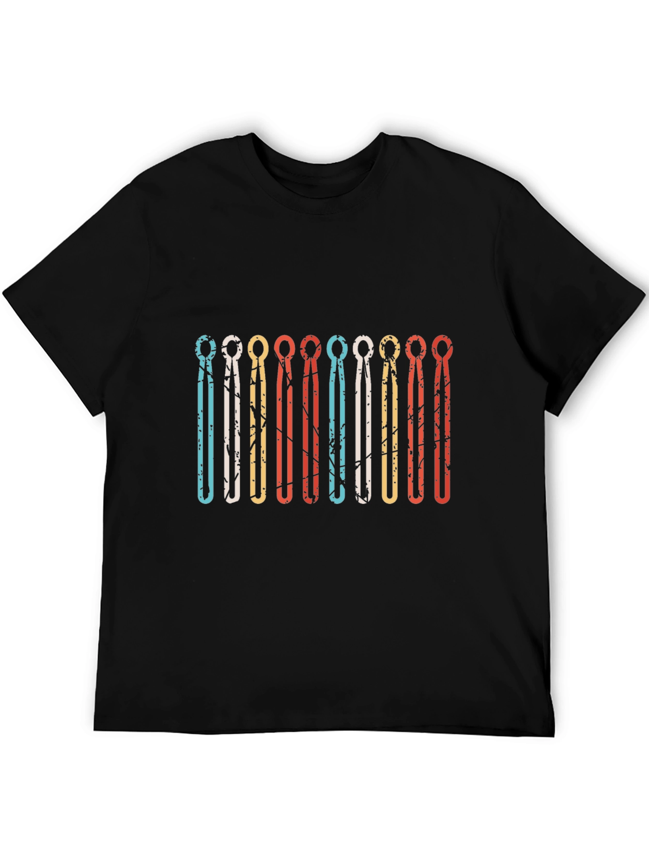Retro Bowling Pin Graphic T-Shirt