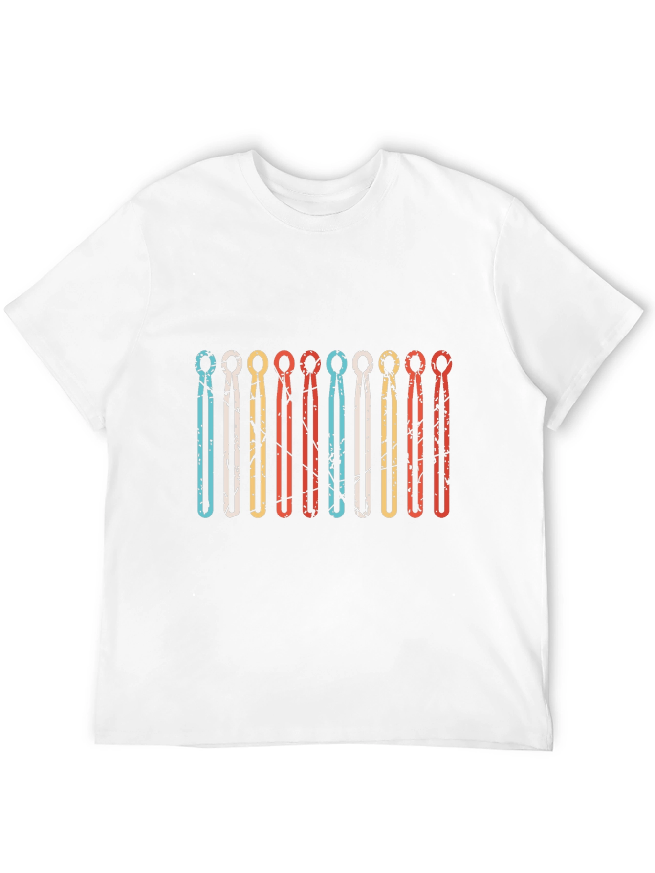 Retro Bowling Pin Graphic T-Shirt