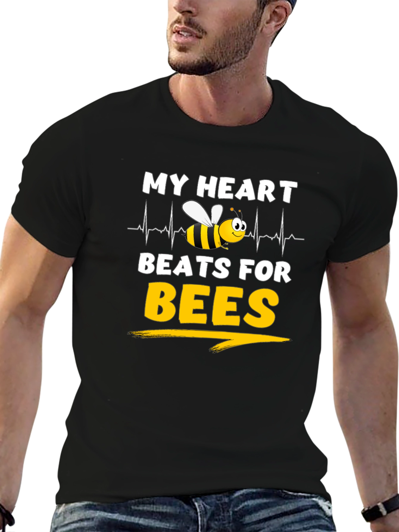 My Heart Beats for Bees Graphic Tee