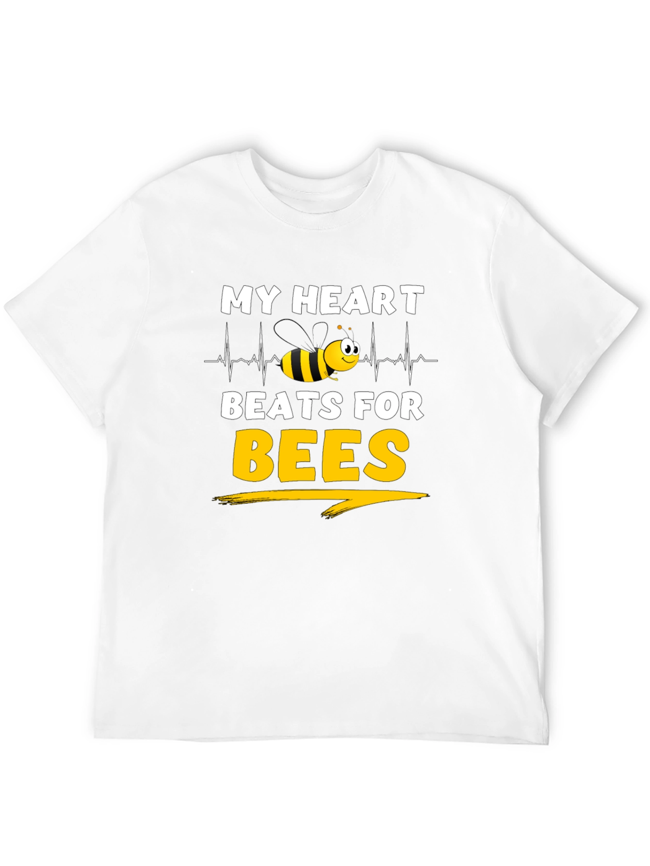 My Heart Beats for Bees Graphic Tee