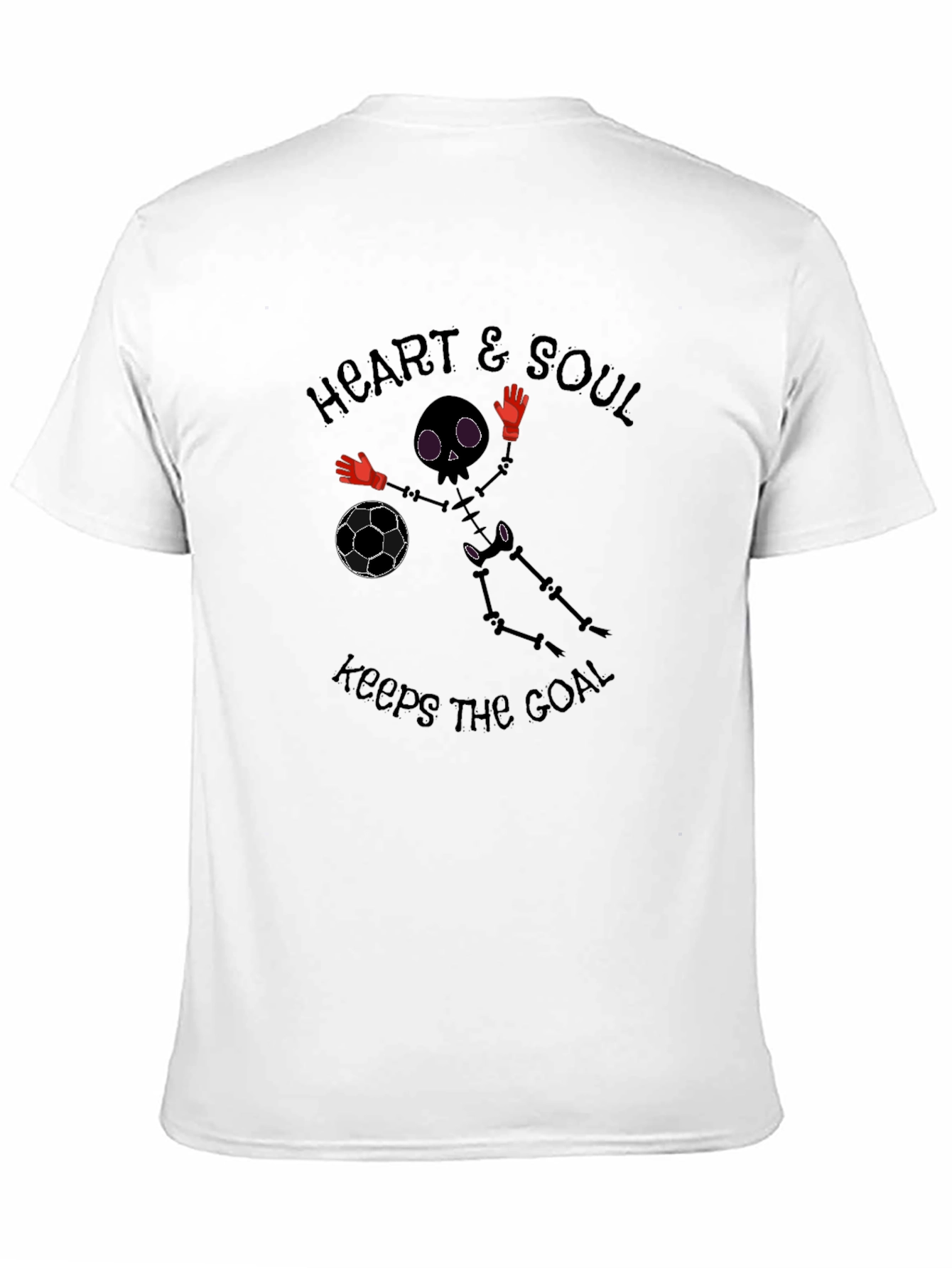 Heart & Soul Skeleton Goalie T-Shirt