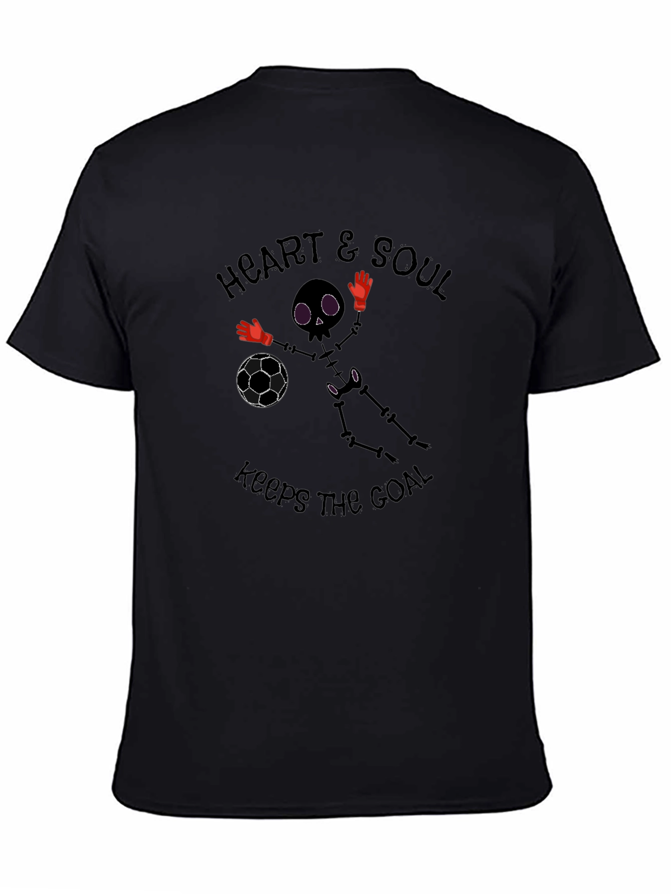 Heart & Soul Skeleton Goalie T-Shirt
