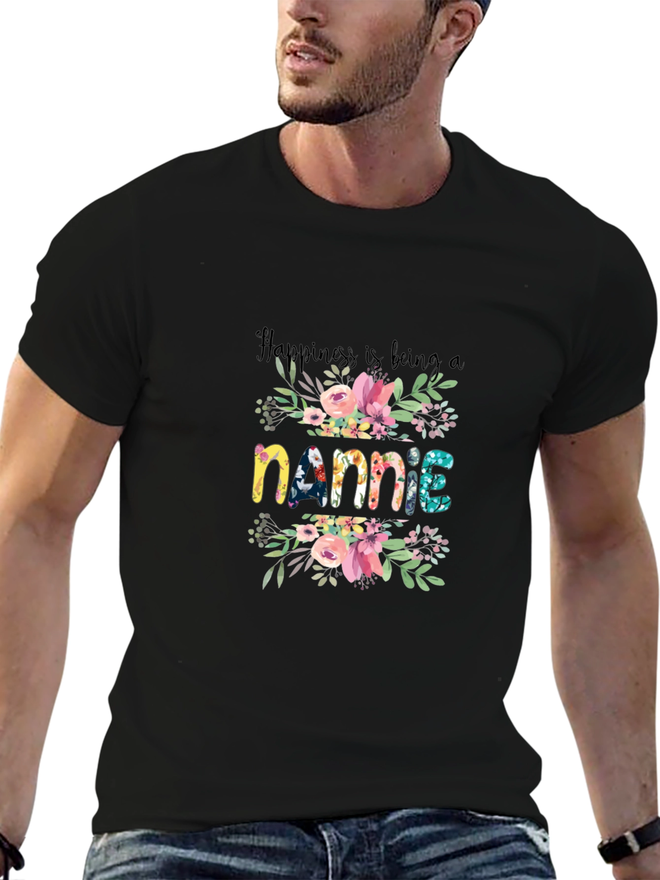 Floral Nannie Graphic T-Shirt