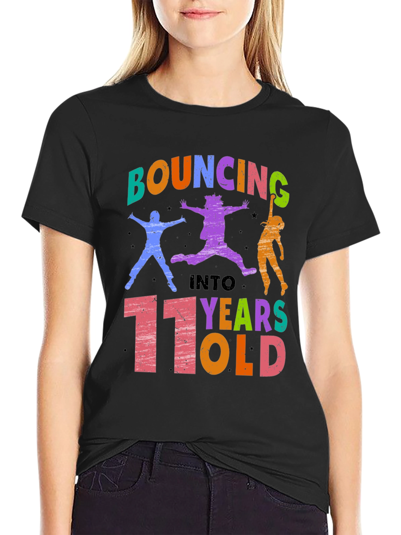 Bouncing Into 11 Years Old T-Shirt