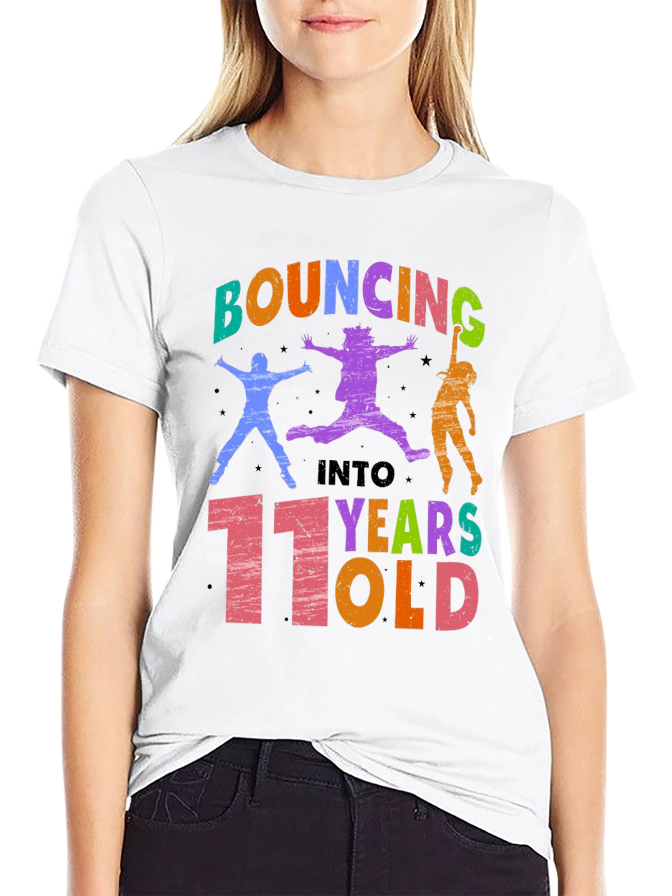 Bouncing Into 11 Years Old T-Shirt