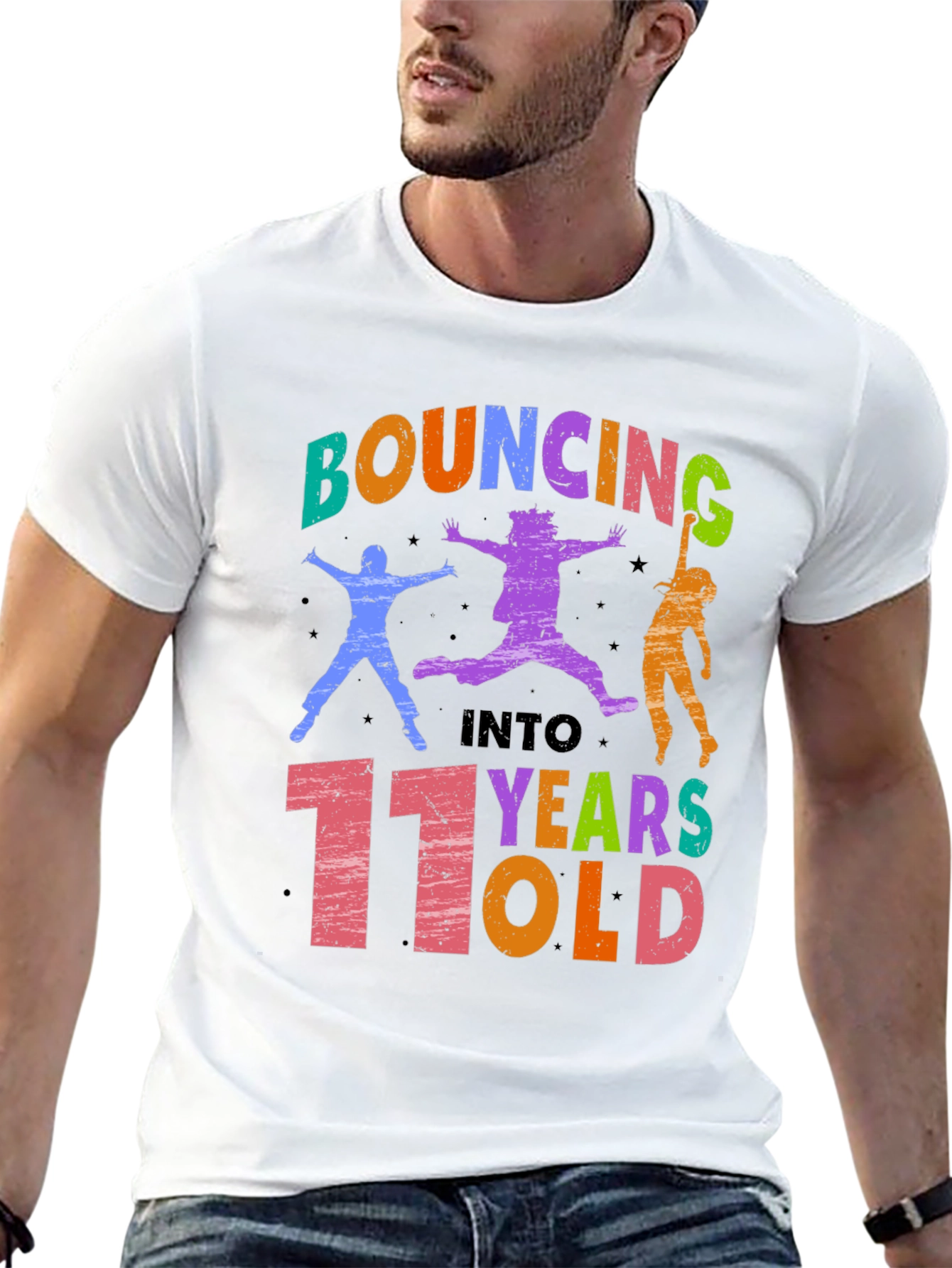 Bouncing Into 11 Years Old T-Shirt