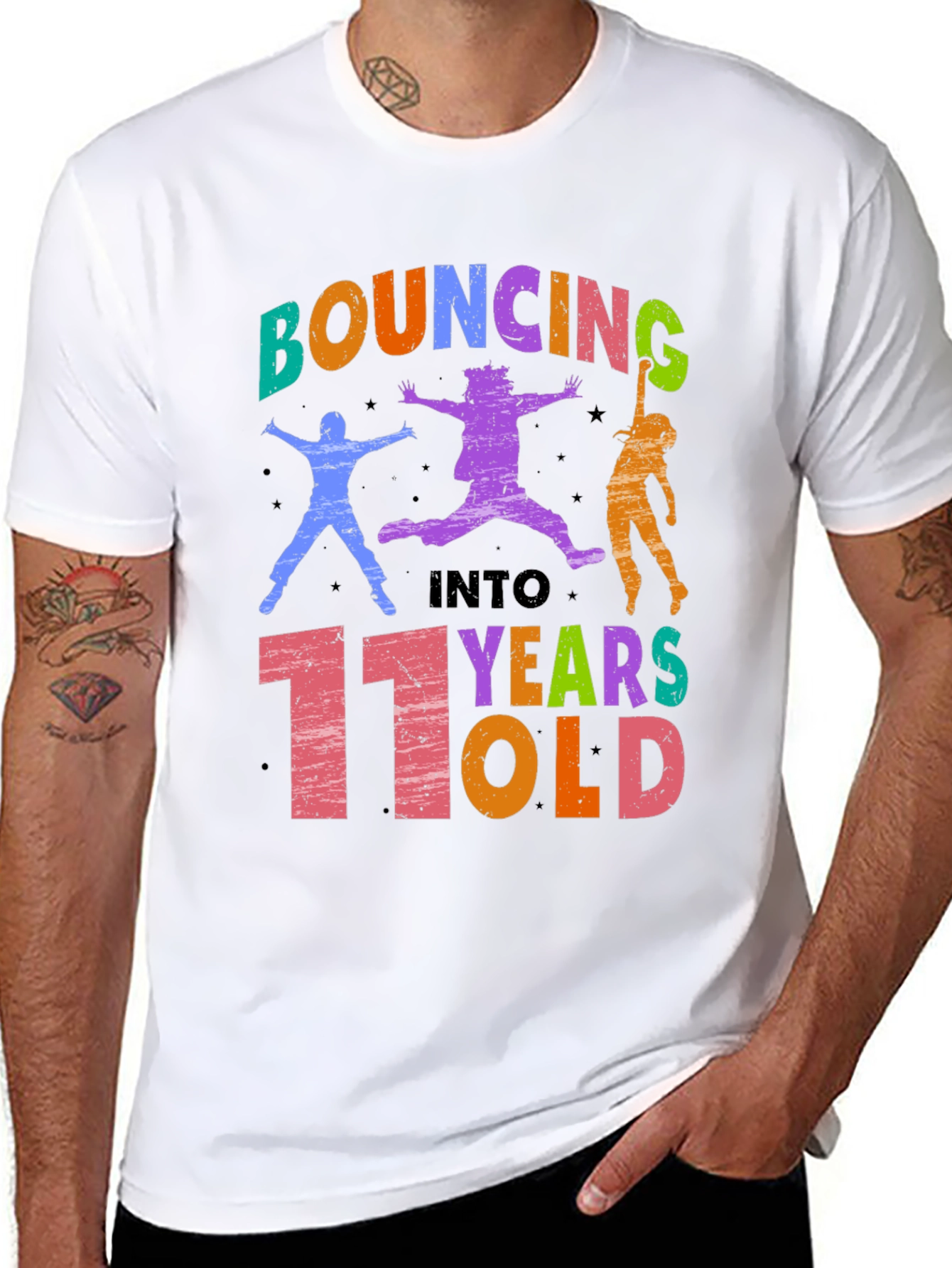 Bouncing Into 11 Years Old T-Shirt