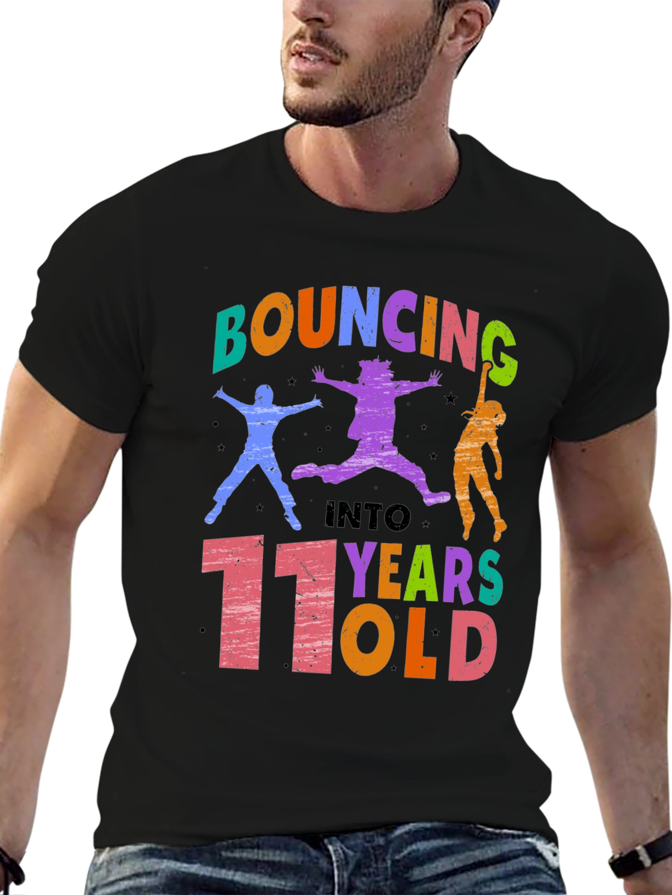 Bouncing Into 11 Years Old T-Shirt