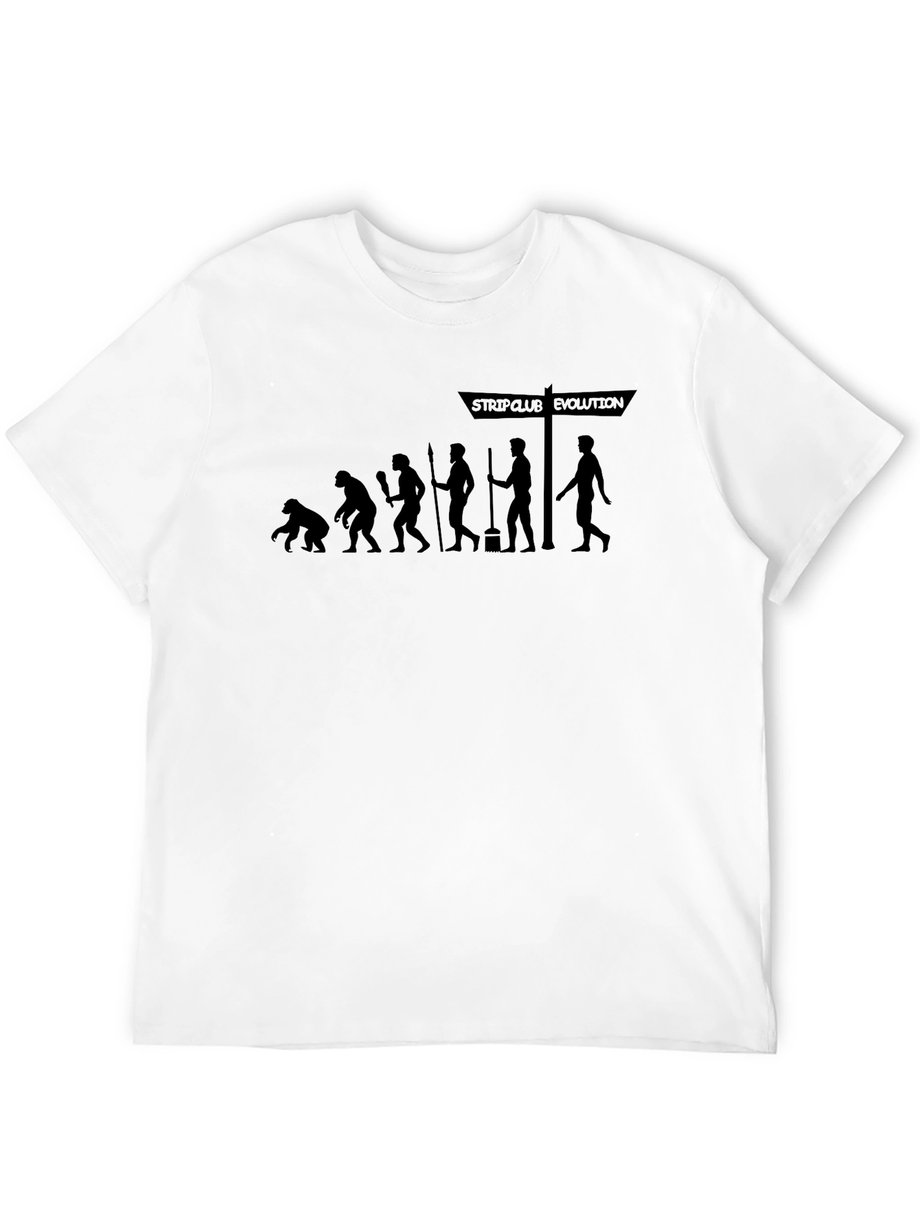 Evolution Strip Club Graphic T-Shirt