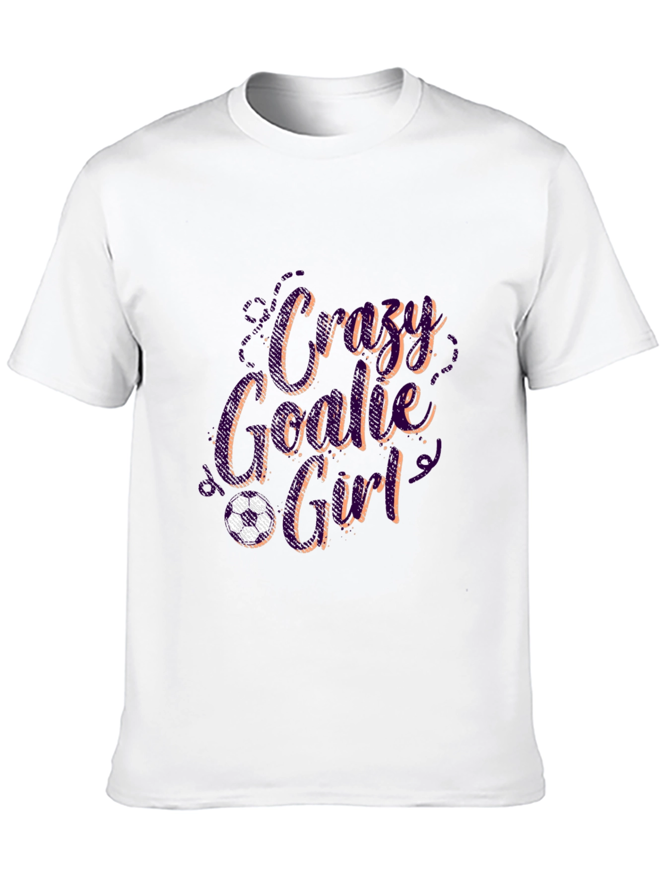 Crazy Goalie Girl T-Shirt - Soccer Gift