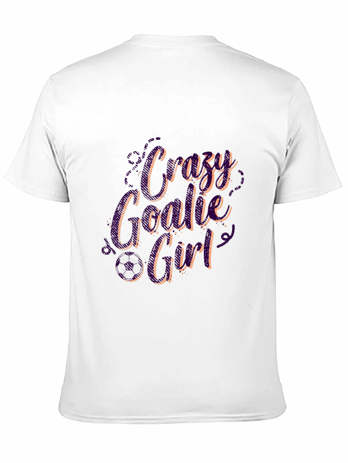 Crazy Goalie Girl T-Shirt - Soccer Gift