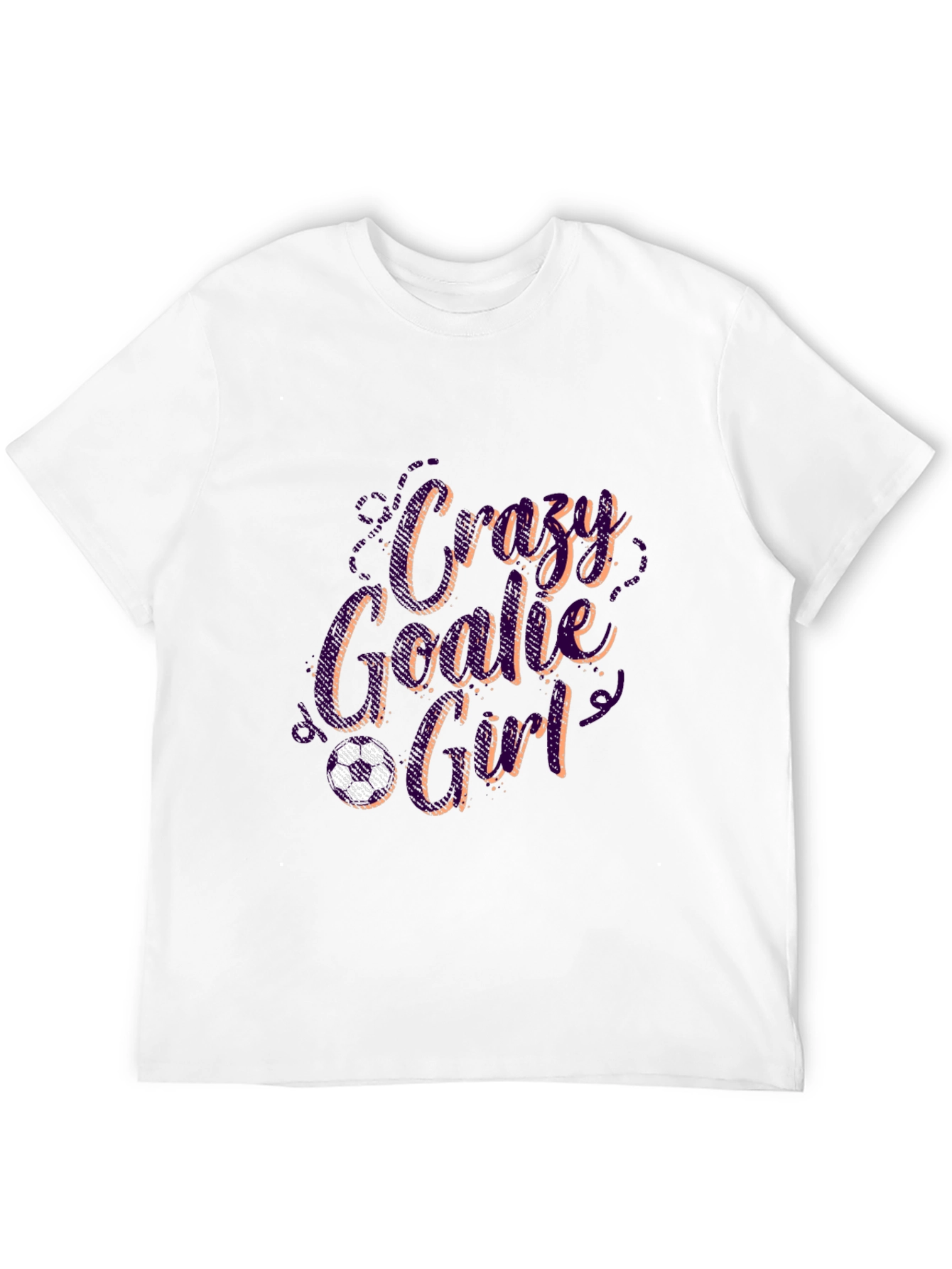 Crazy Goalie Girl T-Shirt - Soccer Gift