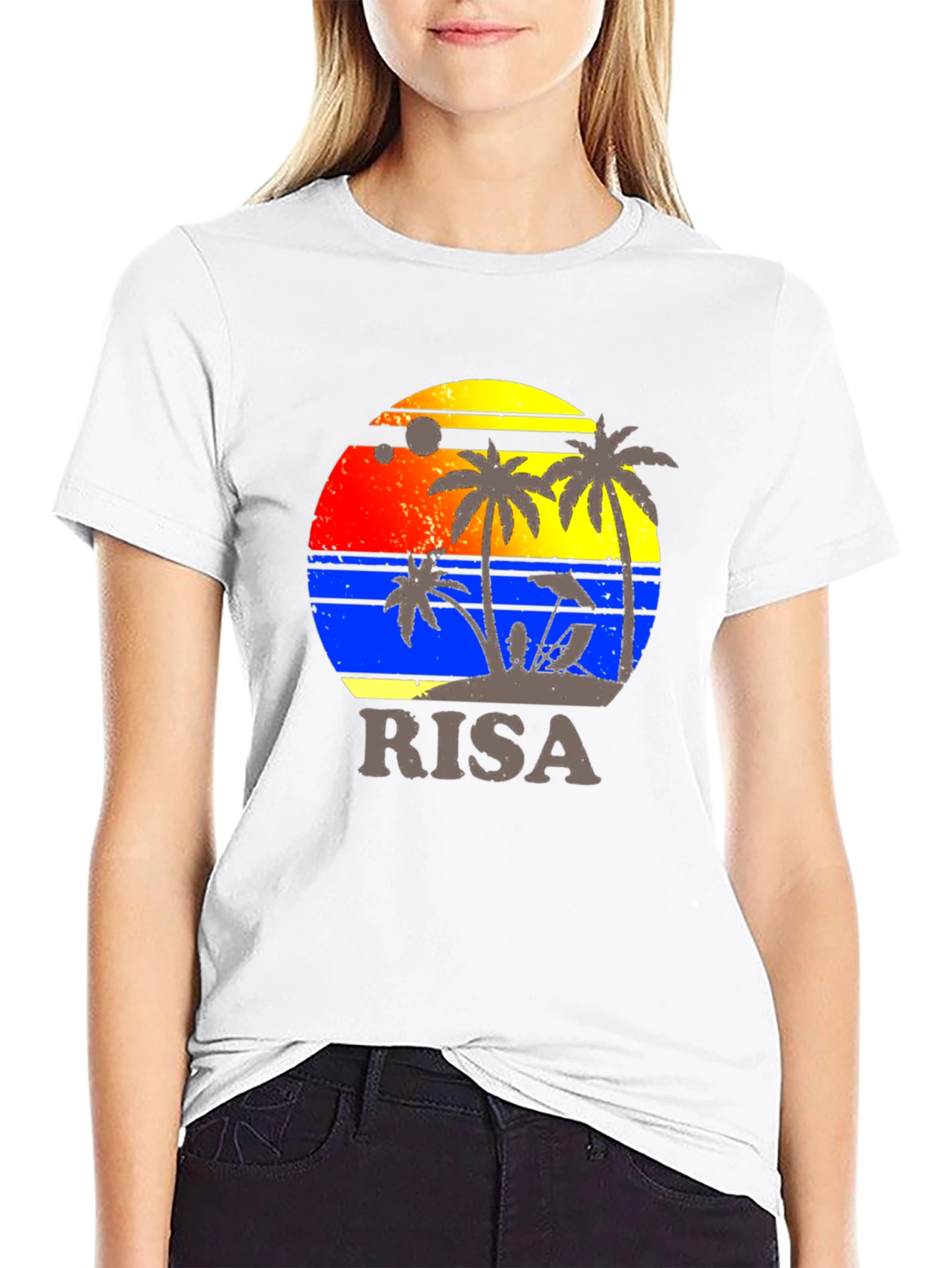 Risa Tropical Island Graphic T-Shirt