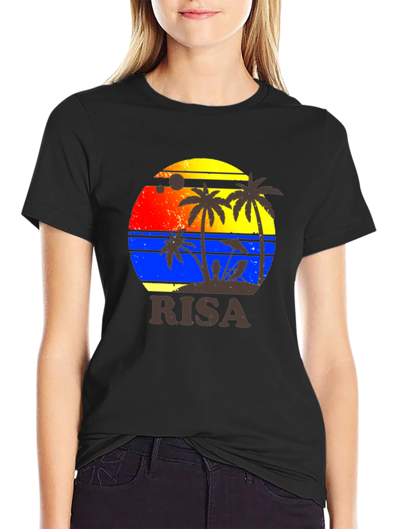 Risa Tropical Island Graphic T-Shirt