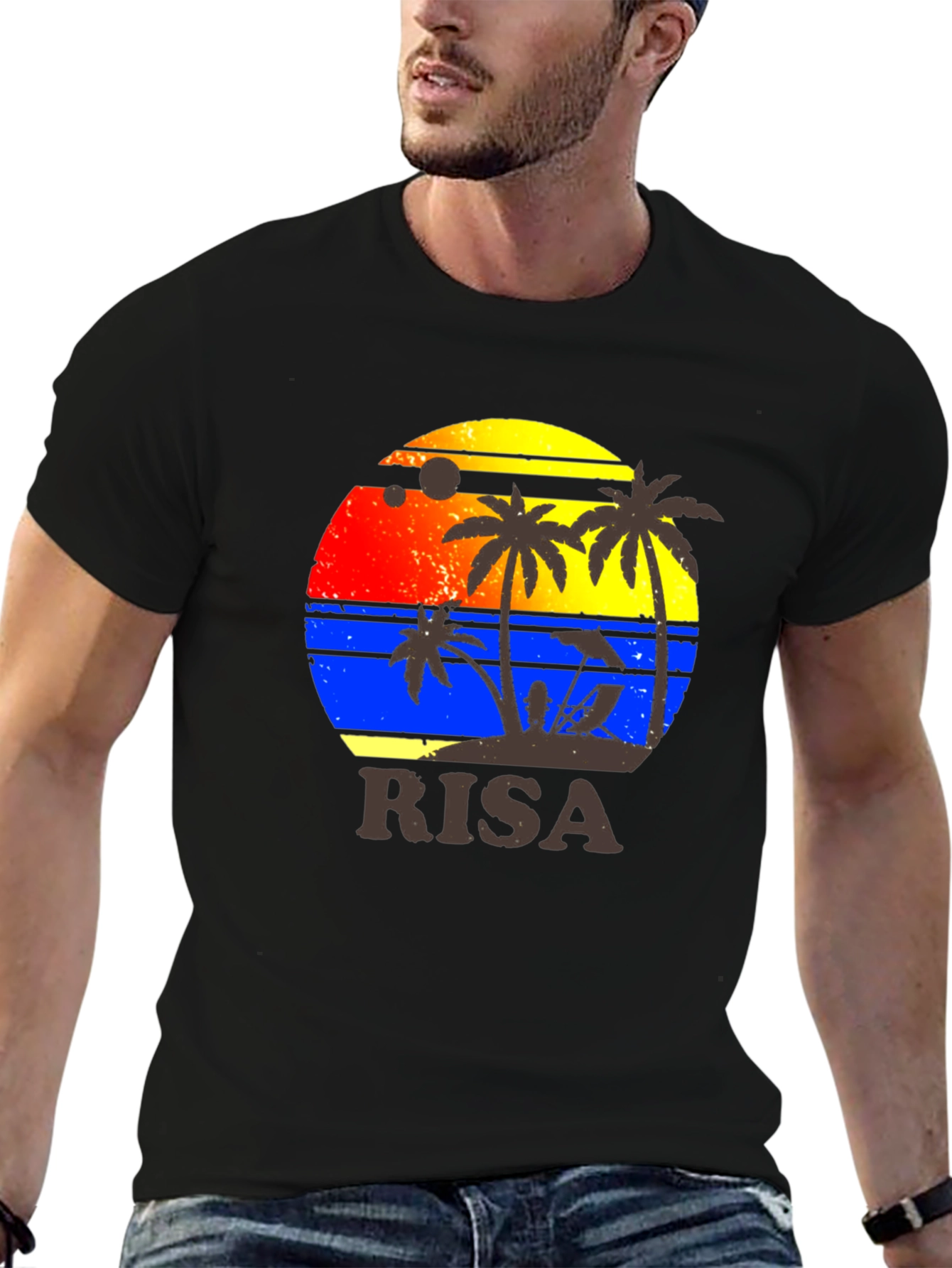 Risa Tropical Island Graphic T-Shirt
