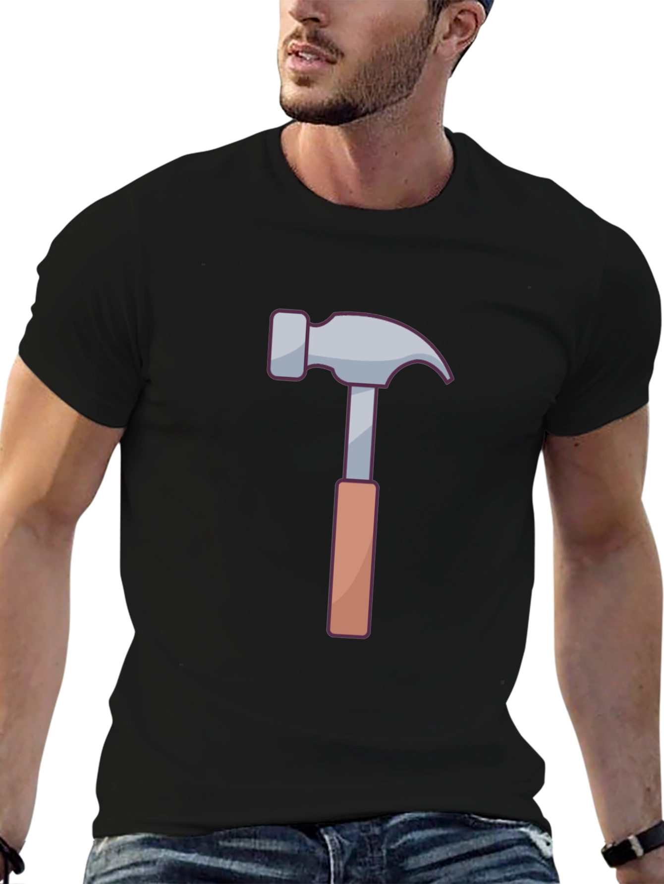 Hammer Graphic Tee - DIY Project Shirt