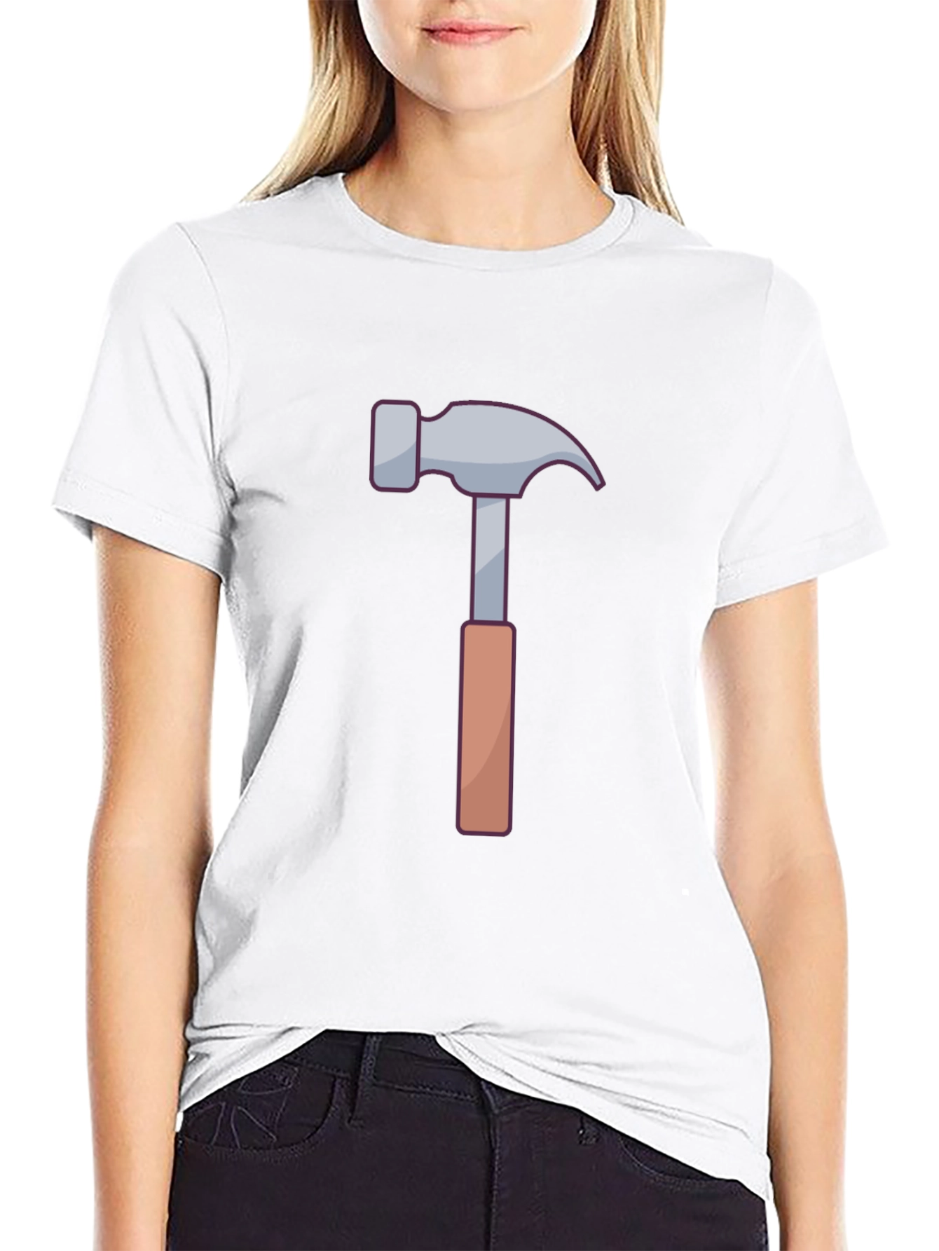 Hammer Graphic Tee - DIY Project Shirt