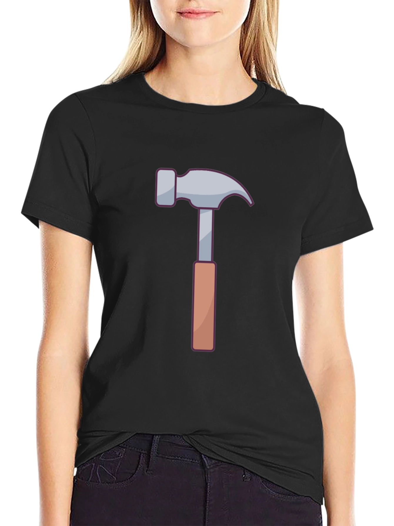 Hammer Graphic Tee - DIY Project Shirt
