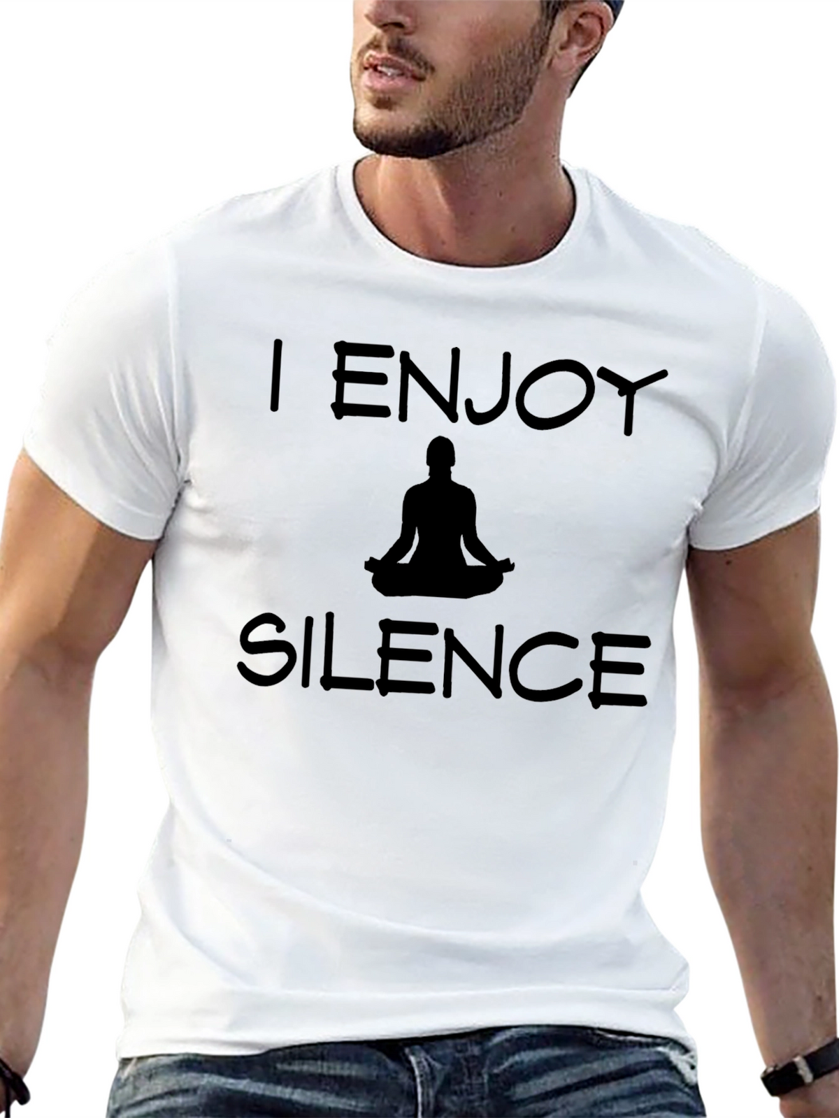 I Enjoy Silence Graphic T-Shirt