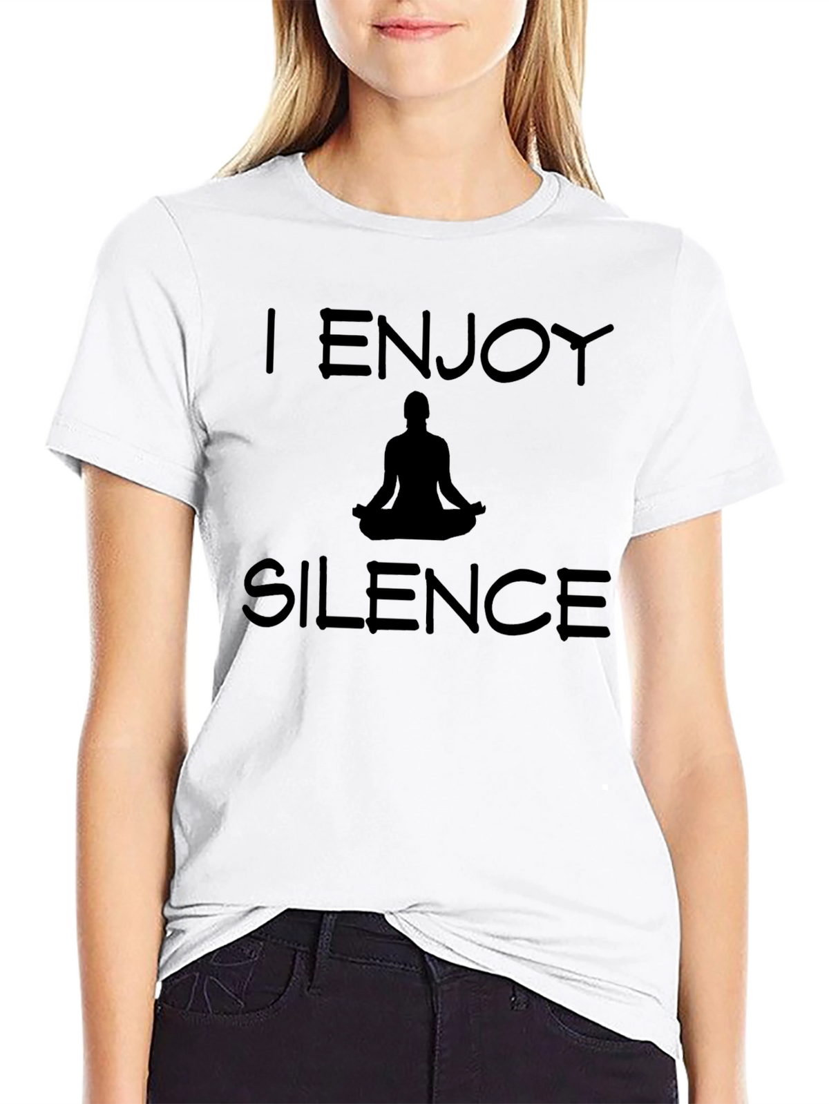 I Enjoy Silence Graphic T-Shirt