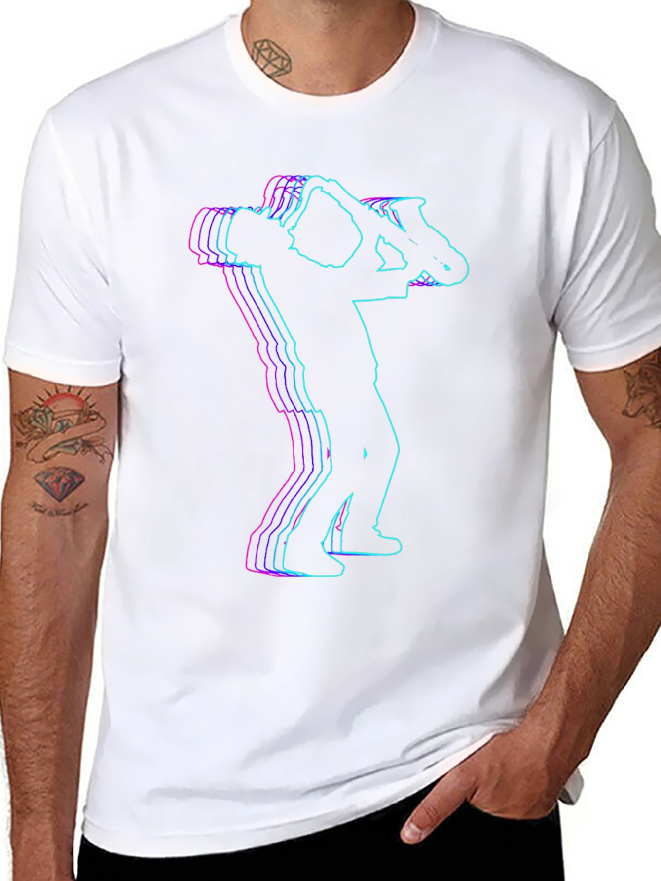 Saxophone Player T-Shirt - Stylish Music Lover Tee