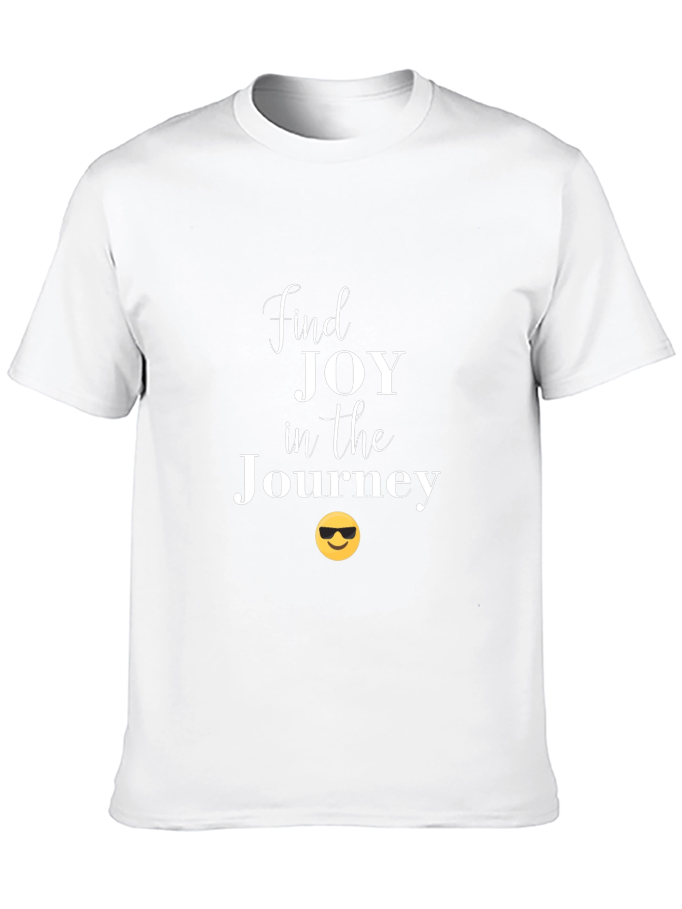 Joyful Journey Black T-Shirt