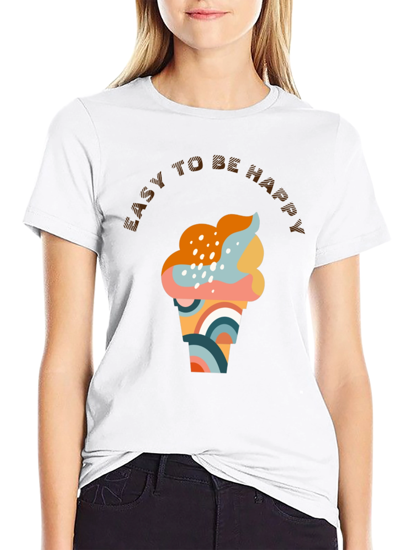 Easy To Be Happy Graphic Tee