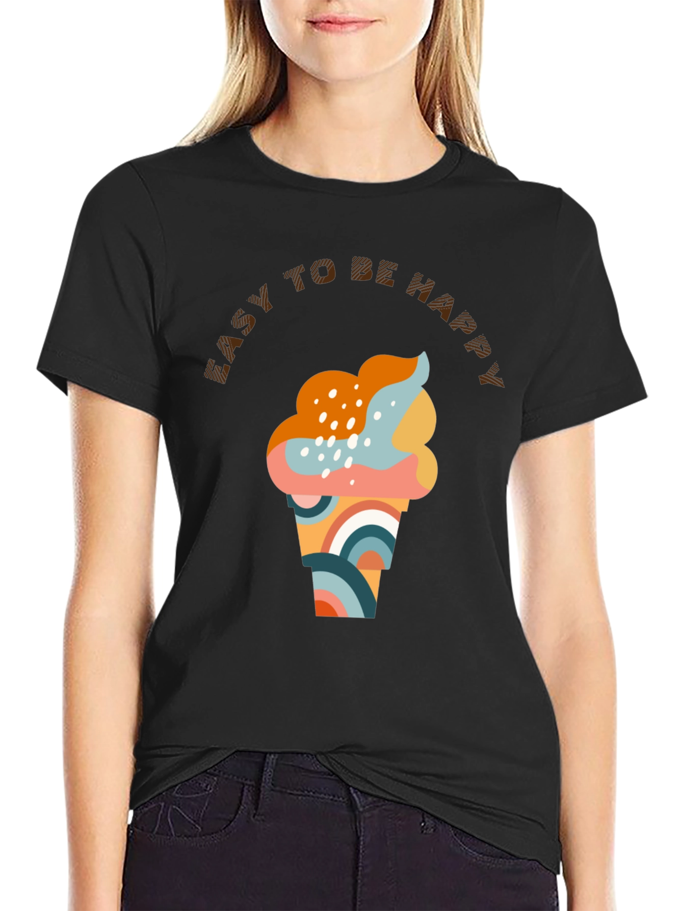 Easy To Be Happy Graphic Tee