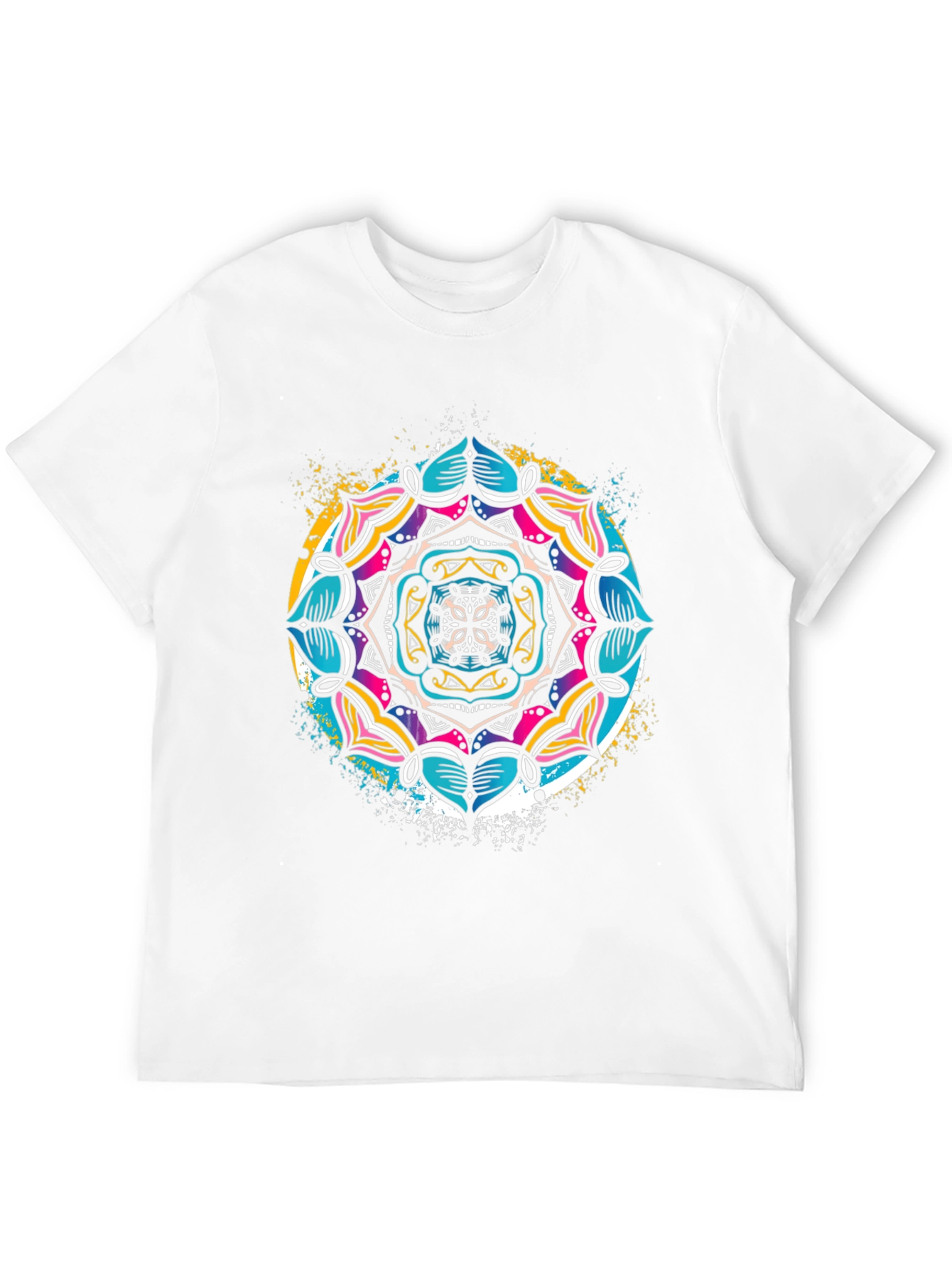 Mandala Print Tee - Stylish Graphic T-Shirt