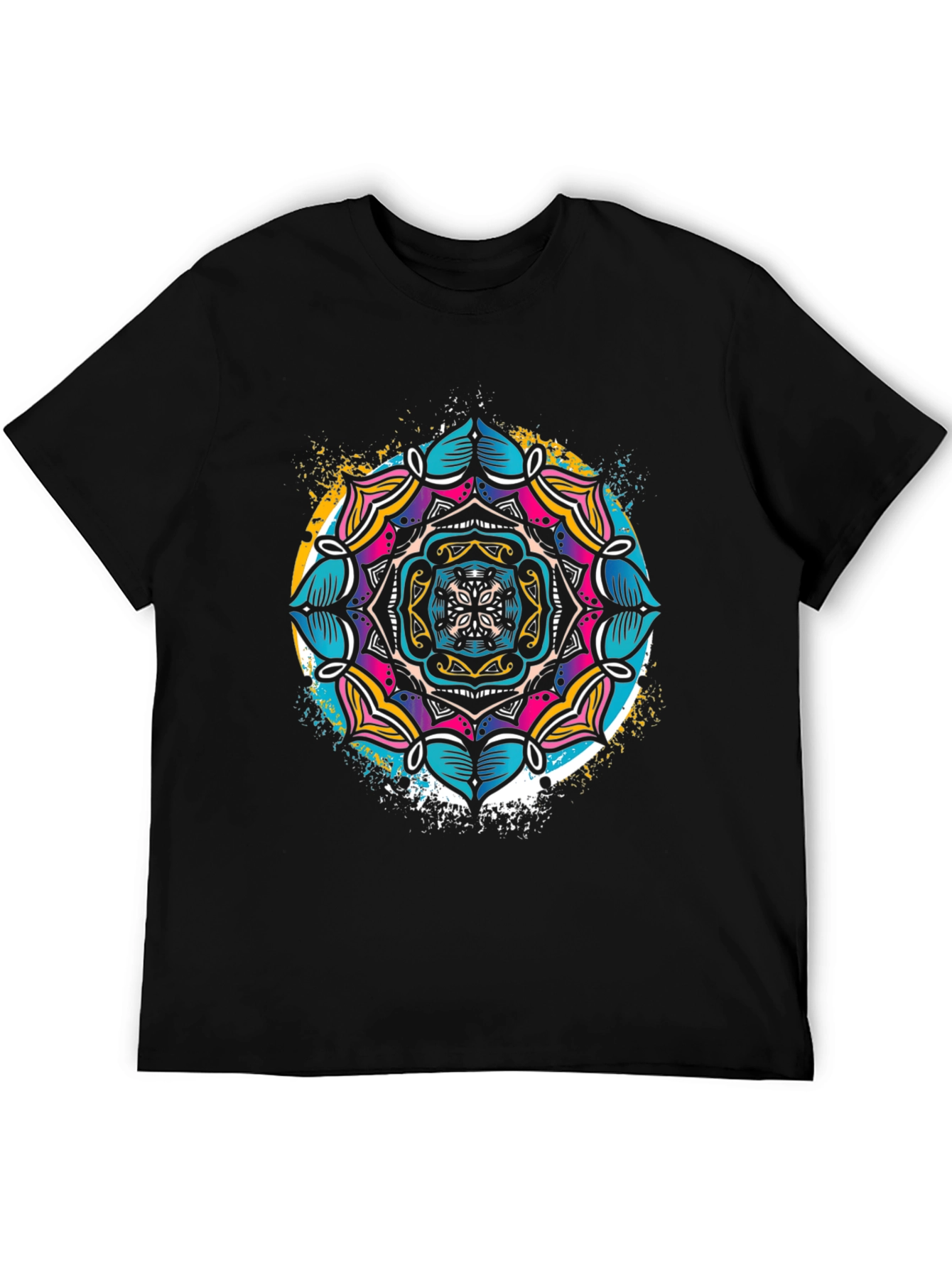 Mandala Print Tee - Stylish Graphic T-Shirt