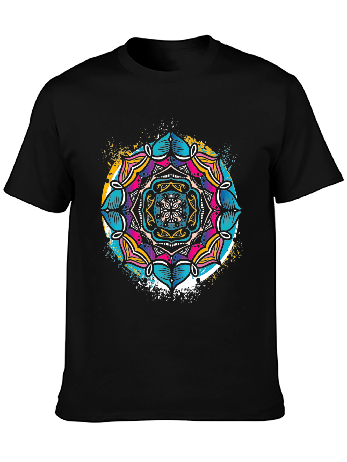 Mandala Print Tee - Stylish Graphic T-Shirt