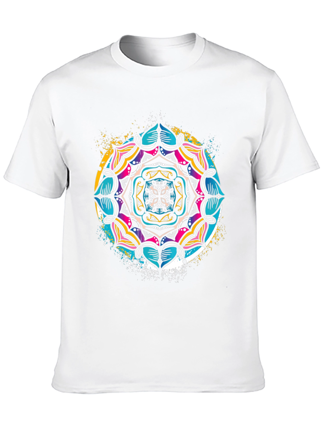 Mandala Print Tee - Stylish Graphic T-Shirt
