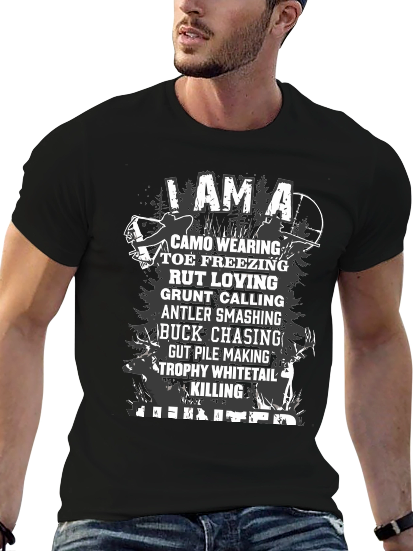 I Am A Hunter Graphic Tee